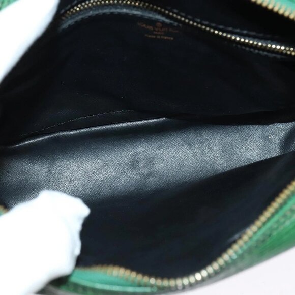 LOUIS VUITTON Epi Trocadero 23 Shoulder Bag Green M52304 LV Auth 142193 - Picture 11 of 16
